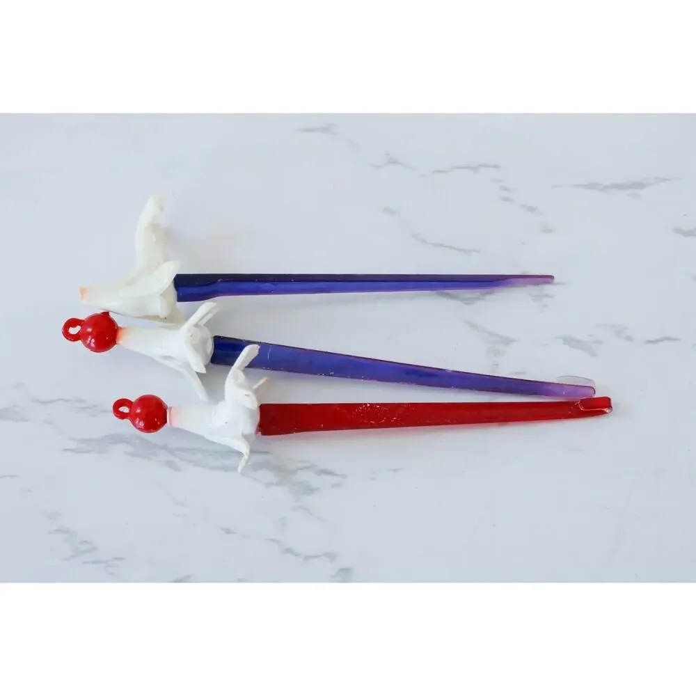 VTG 44 Carstairs Whiskey White Seal Cocktail Canape Picks Retro MCM Tiki Barware